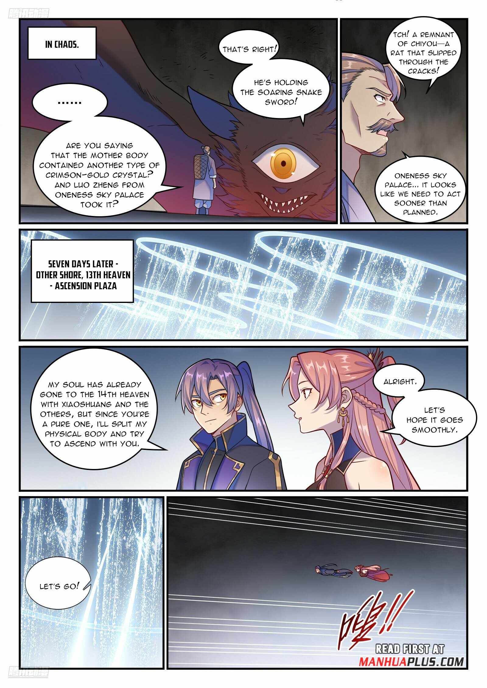 Let's Read Apotheosis (Reuploaded) Chapter 1271 Manga Manhwa Comic toon Online Everyday English Translation on Reaper Scan