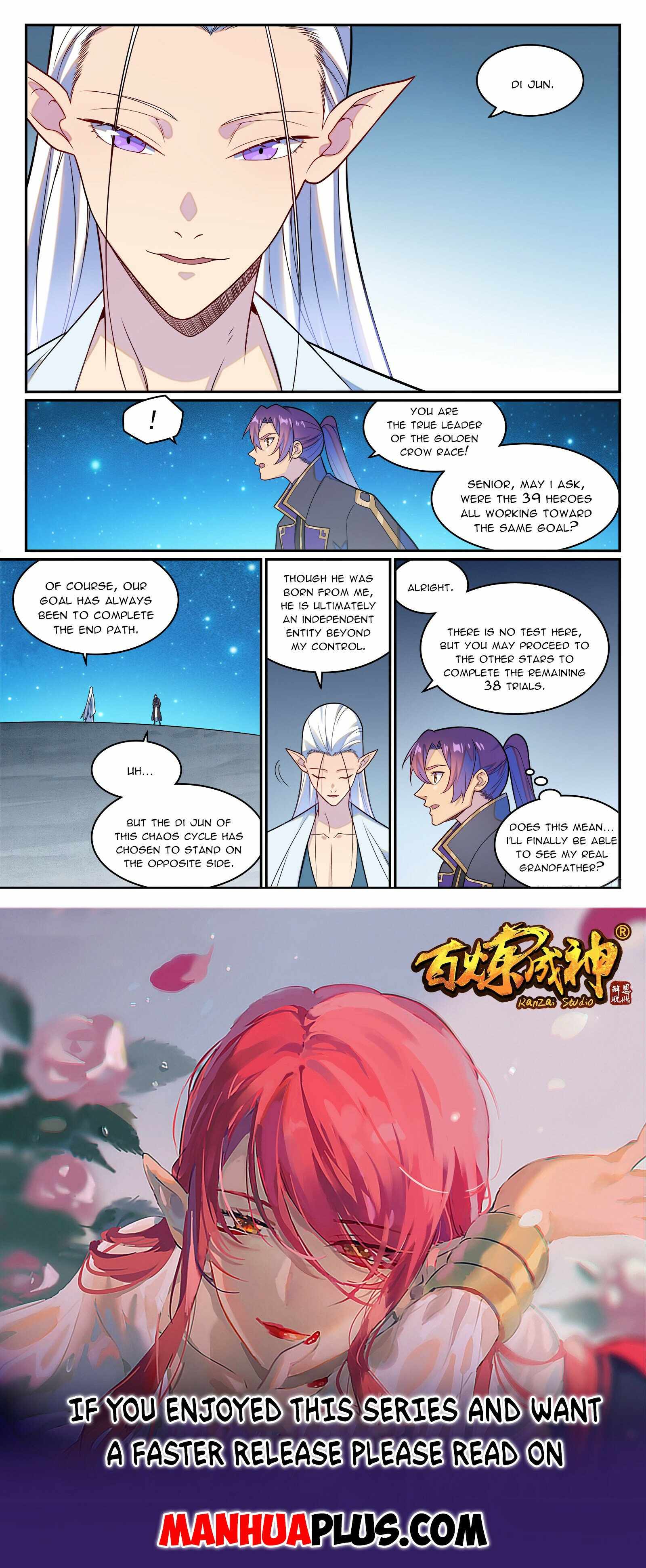 Let's Read Apotheosis (Reuploaded) Chapter 1272 Manga Manhwa Comic toon Online Everyday English Translation on Reaper Scan