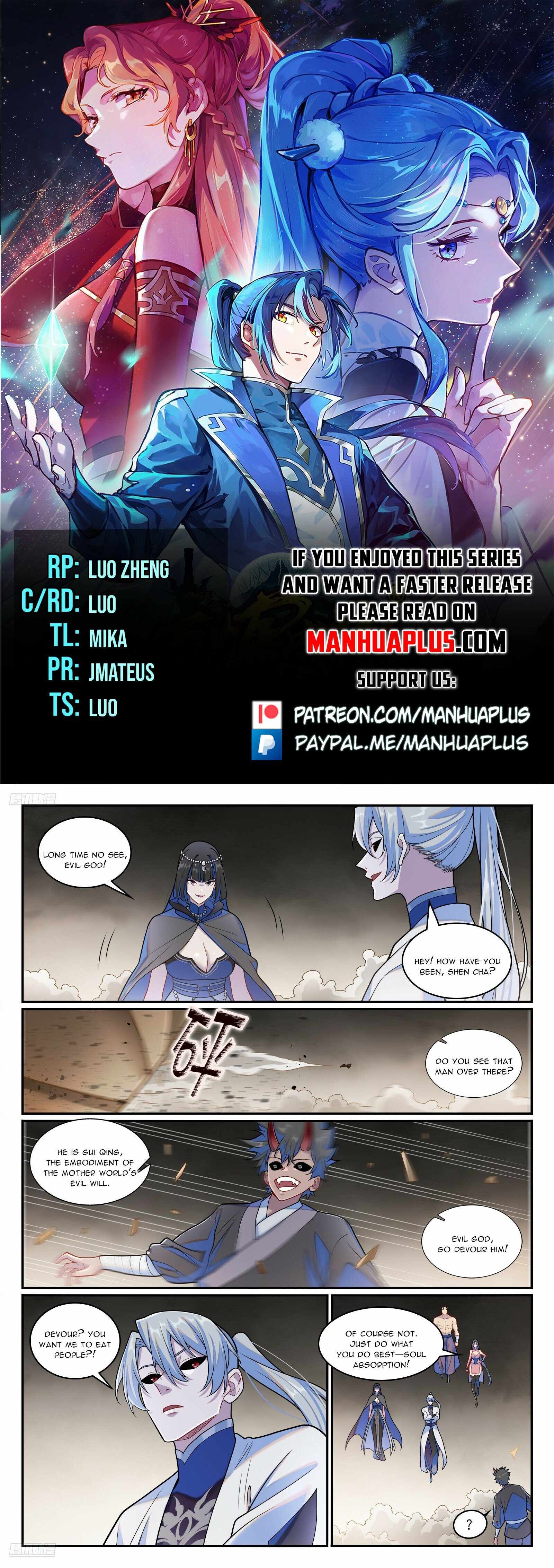 Let's Read Apotheosis (Reuploaded) Chapter 1281 Manga Manhwa Comic toon Online Everyday English Translation on Reaper Scan