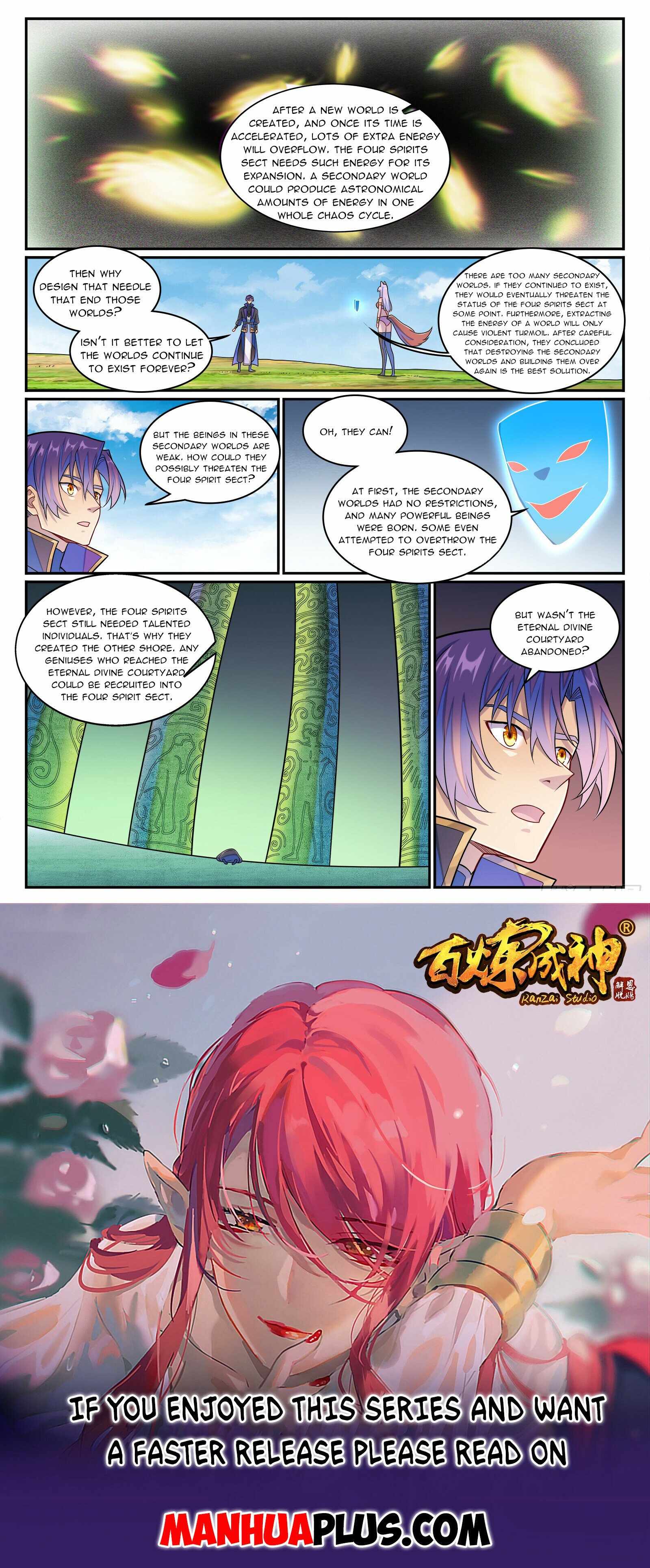 Let's Read Apotheosis (Reuploaded) Chapter 1281 Manga Manhwa Comic toon Online Everyday English Translation on Reaper Scan