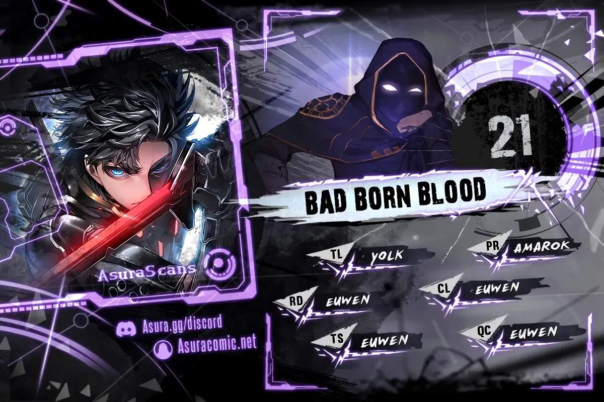 Let's Read Bad Born Blood Chapter 21 Manga Manhwa Comic toon Online Everyday English Translation on Reaper Scan