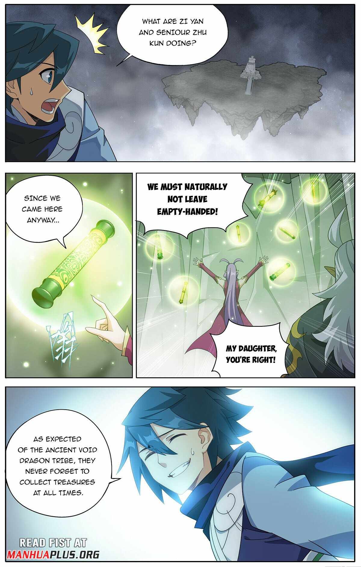 Let's Read Battle Through the Heavens Chapter 466 Manga Manhwa Comic toon Online Everyday English Translation on Reaper Scan