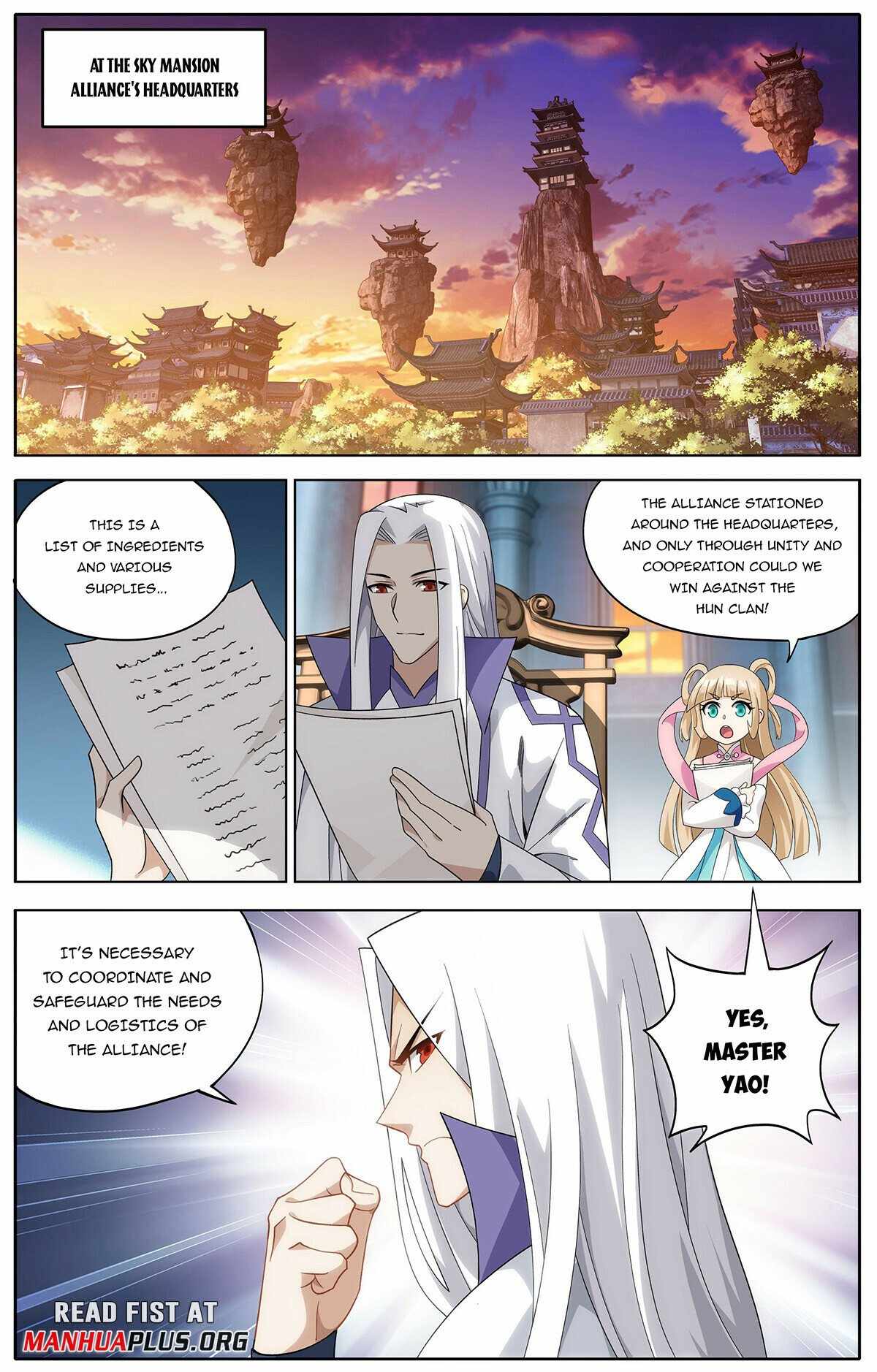 Let's Read Battle Through the Heavens Chapter 466 Manga Manhwa Comic toon Online Everyday English Translation on Reaper Scan