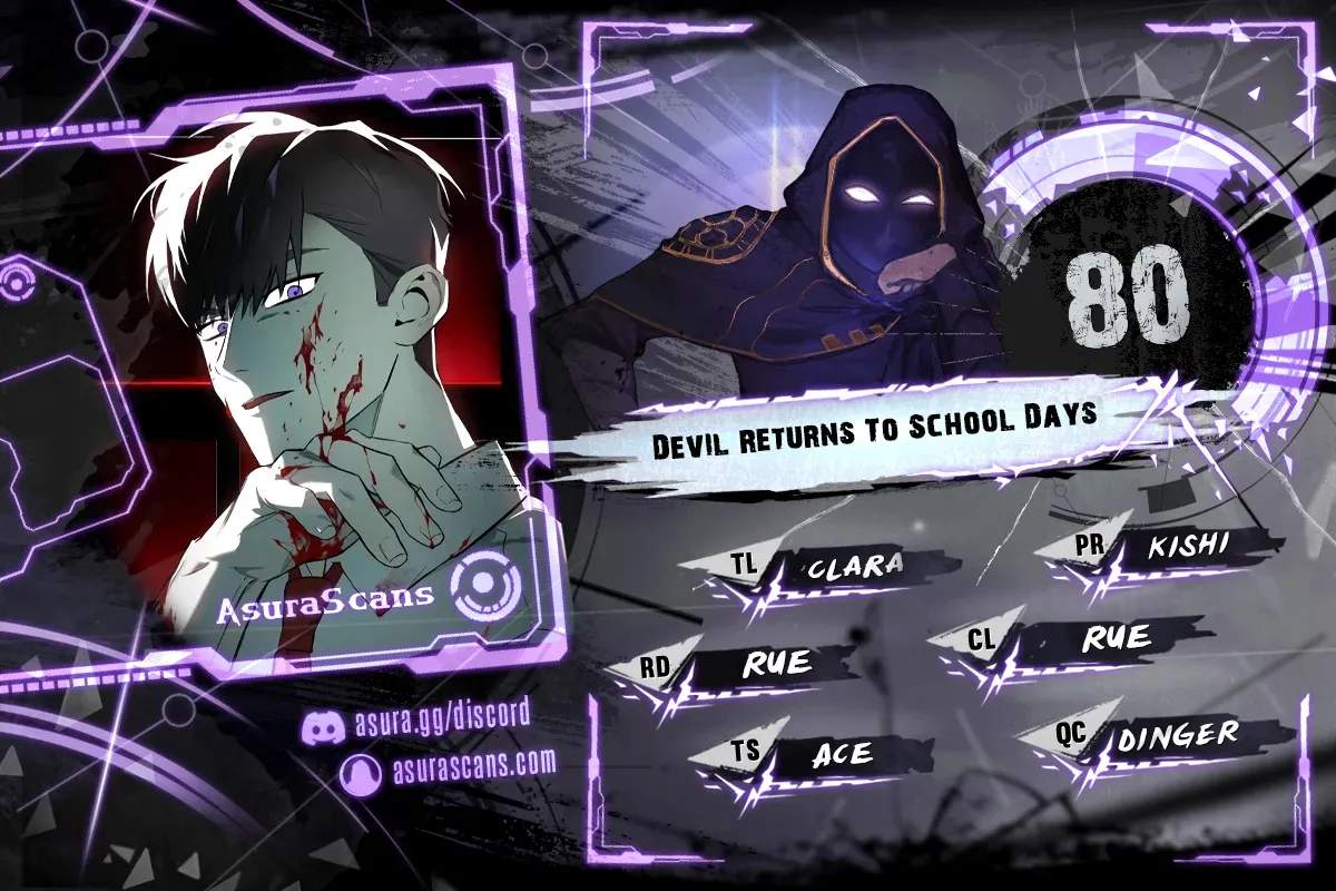 Let's Read Devil Returns To School Days Chapter 80 Manga Manhwa Comic toon Online Everyday English Translation on Reaper Scan