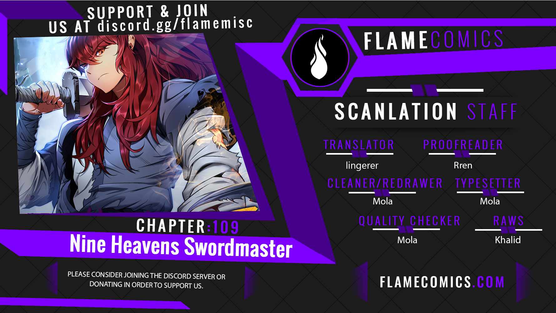 Let's Read Heavenly Inquisition Sword (Nine Heavens Swordmaster) Chapter 112 Manga Manhwa Comic toon Online Everyday English Translation on Reaper Scan