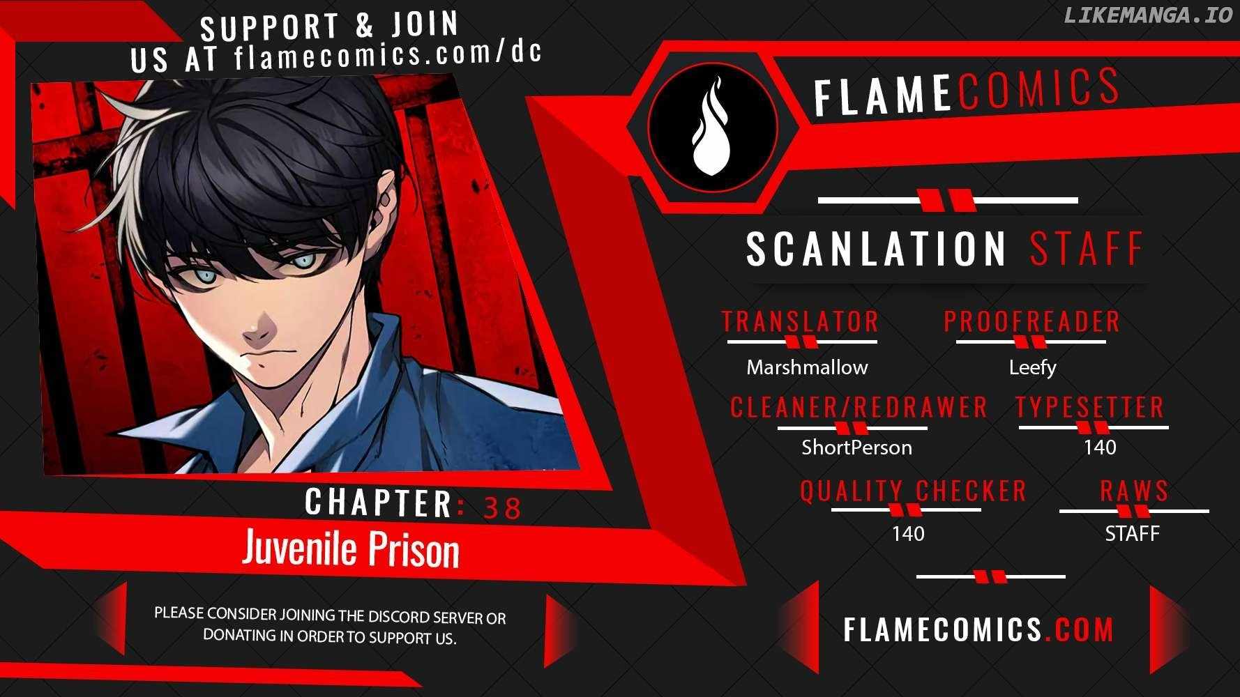 Let's Read Juvenile Prison Chapter 38 Manga Manhwa Comic toon Online Everyday English Translation on Reaper Scan