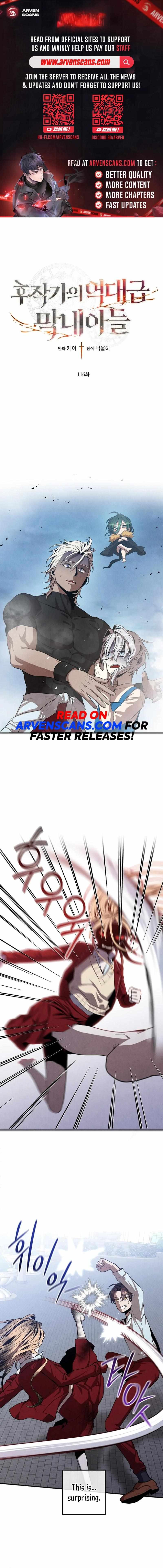 Let's Read Legendary Youngest Son of the Marquis House Chapter 116 Manga Manhwa Comic toon Online Everyday English Translation on Reaper Scan