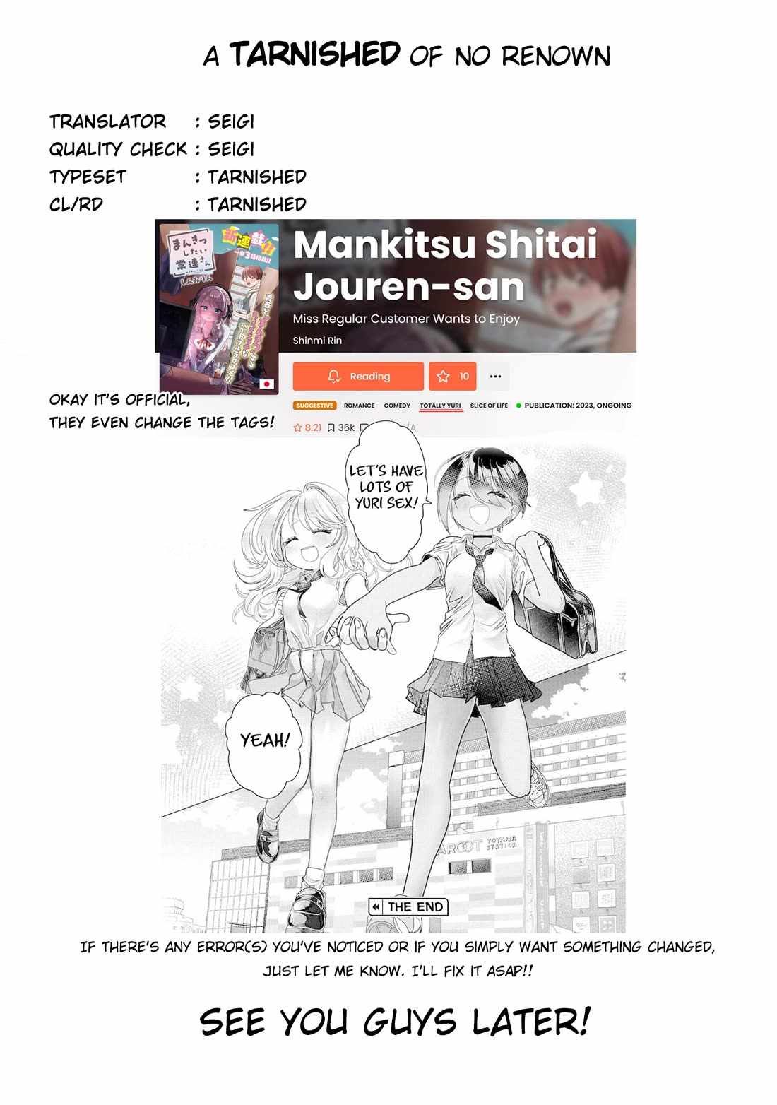 read Miss Regular Customer Wants to Enjoy Chapter 25-1 Manga Online Free at Mangabuddy, MangaNato,Manhwatop | MangaSo.com