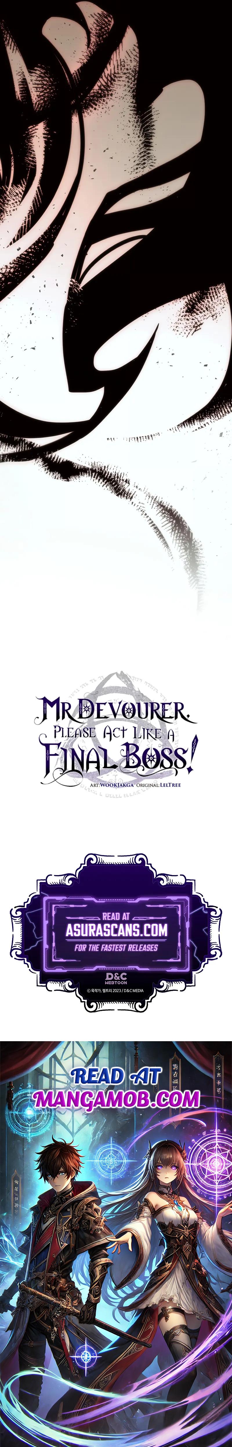 Let's Read Mr Devourer, Please Act Like a Final Boss Chapter 62 Manga Manhwa Comic toon Online Everyday English Translation on Reaper Scan