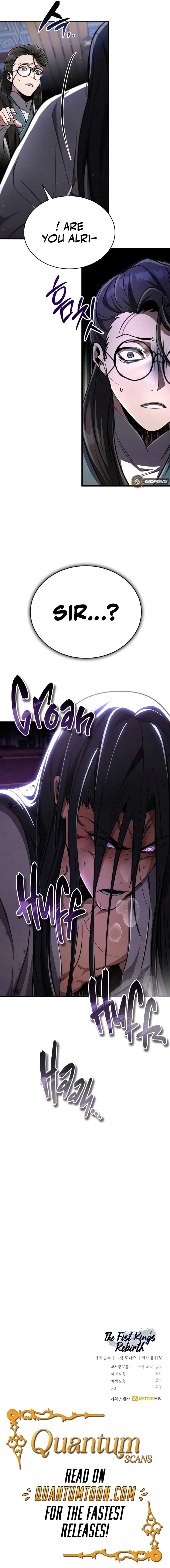 Reincarnation of the Fist King Manhwa Chapter 11