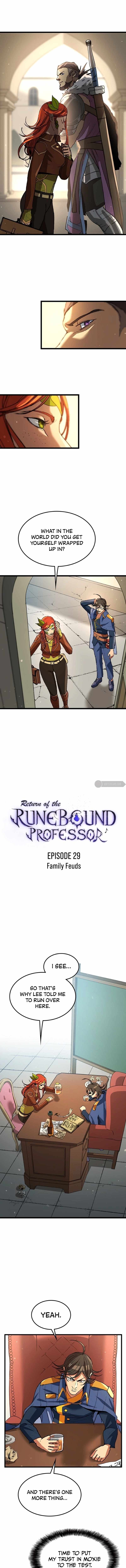 Let's Read Return of the Runebound Professor Chapter 29 Manga Manhwa Comic toon Online Everyday English Translation on Reaper-scan | Read Manga Everyday