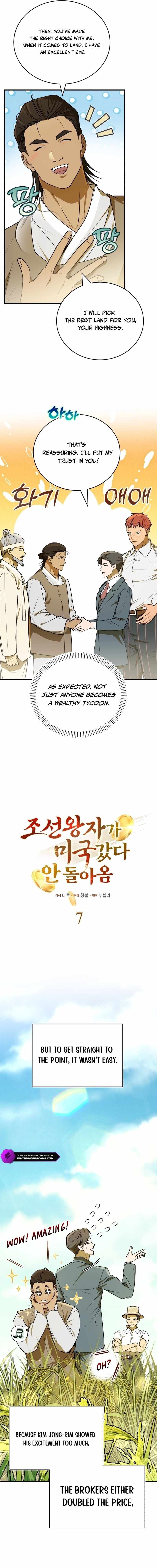 Let's Read The Joseon prince went to America and didn’t return Chapter 7 Manga Manhwa Comic toon Online Everyday English Translation on Reaper Scan