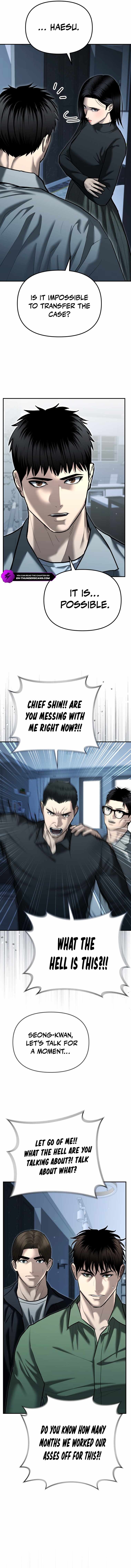 Let's Read The Police Are Too Strong Chapter 32 Manga Manhwa Comic toon Online Everyday English Translation on Reaper Scan