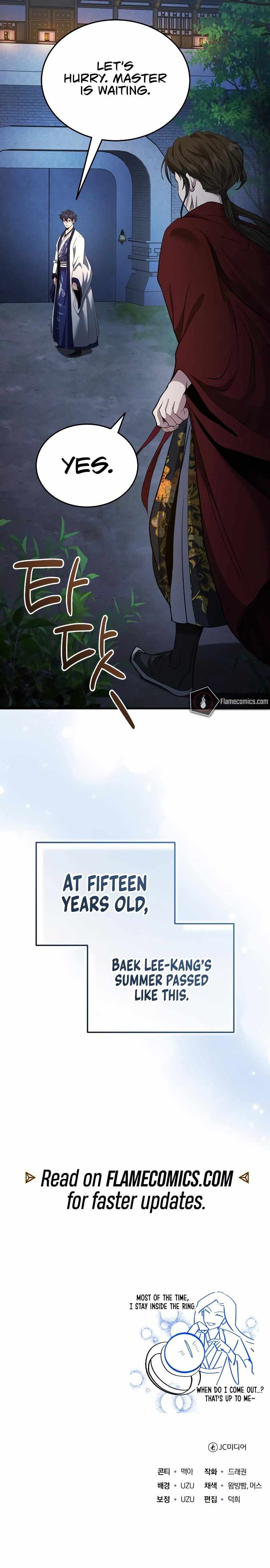 Let's Read The Terminally Ill Young Master of the Baek Clan Chapter 47 Manga Manhwa Comic toon Online Everyday English Translation on Reaper Scan