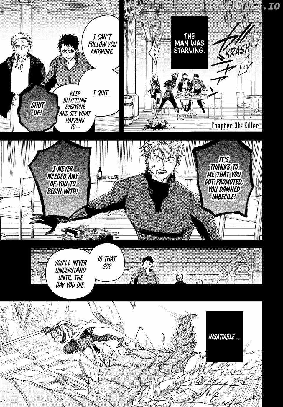 Let's Read The Witch and the Mercenary Chapter 36 Manga Manhwa Comic toon Online Everyday English Translation on Reaper Scan